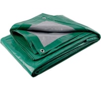 Тент серо-зеленый 3x5 м, 120 г/м2 КРОН КТЕНТ12035СЗ