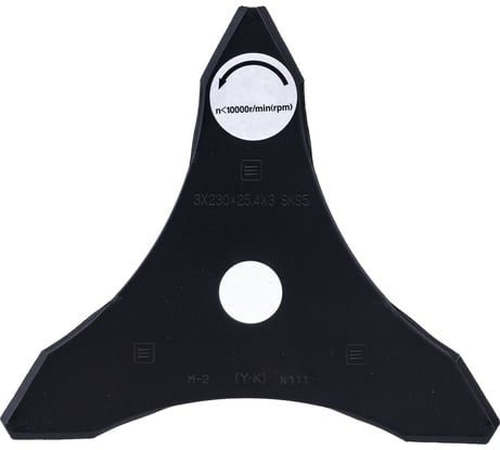 Нож металлический 3-зубчатый (тип В) ECHO P021-014310