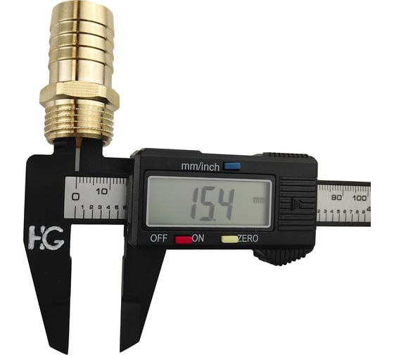 Штуцер для шлангов 1/2" НР х 20 мм, 2 шт HG 1649045