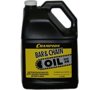 Масло адгезионное (4 л) для смазки цепи и шины бензопил CHAMPION 952805