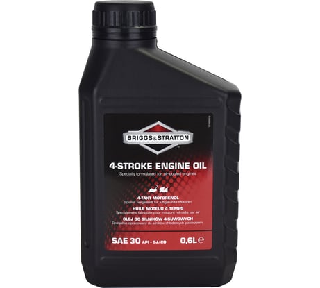 Масло SAE-30 (0.6 л) для 4-х тактных двигателей Briggs&Stratton 100005E-V