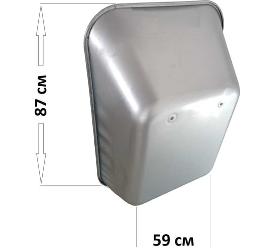 Корыто стальное оцинкованное 100-Steel 100 л LWI LWI100-Steel
