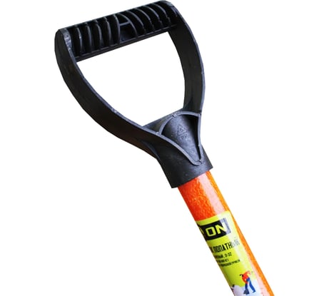 Черенок лопатный стеклокомпозитный, легкий, нагрузка до 400 кг, морозостойкий с V-образной ручкой On 24-00-007