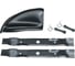 Комплект заглушка и ножи BioClip для деки 36" (92 см) Husqvarna 9540404-91 1