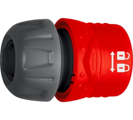 Соединитель пластмассовый с запирающим механизмом 3/4" Grinda 8-426328