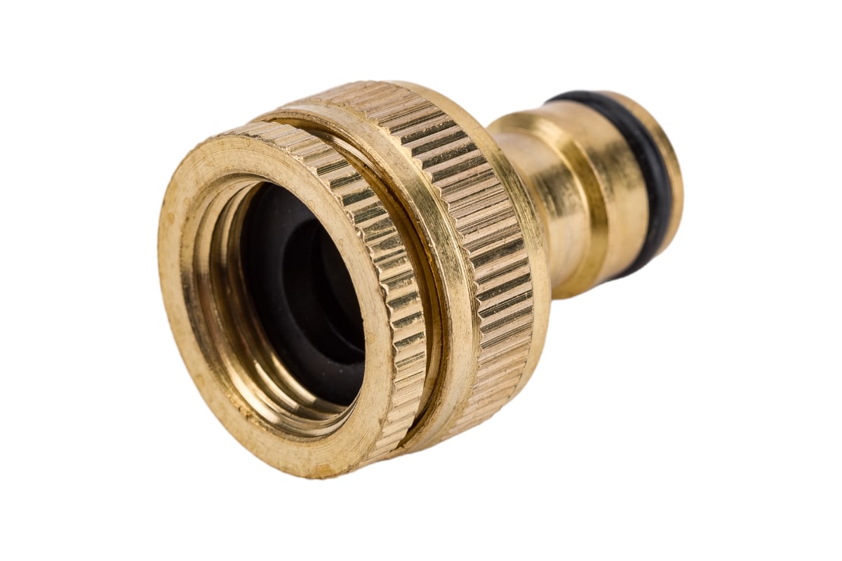 Адаптер латунный, 1/2-3/4, внутренняя резьба, с переходником PALISAD ...