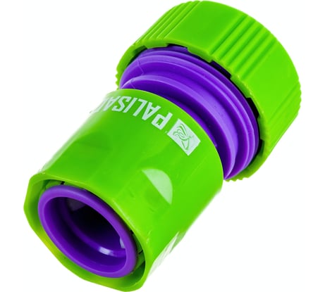 Соединитель пластмассовый быстросъемный для шланга 3/4" PALISAD 66160