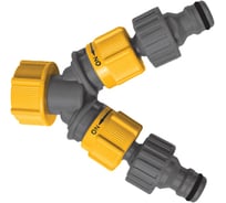 Разветвитель 2-х канальный пластиковый PALISAD LUXE MATRIX 66427