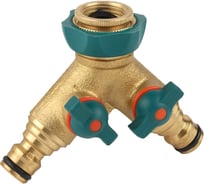 Распределитель двухканальный "Profi-Plus System" (1/2"х3/4") RACO 4244-55132B