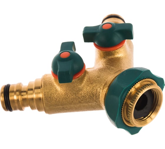Распределитель двухканальный "Profi-Plus System" (1/2"х3/4") RACO 4244-55132B