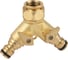 Распределитель двухканальный Profi (1/2"х3/4") RACO 4246-55034B 1