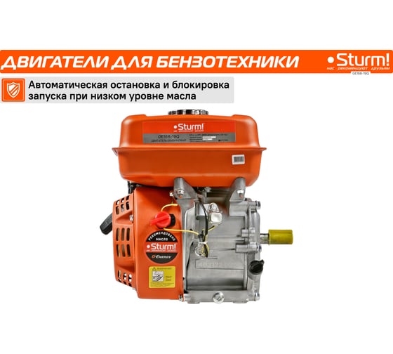 Двигатель для бензо-техники Sturm GE168-19Q
