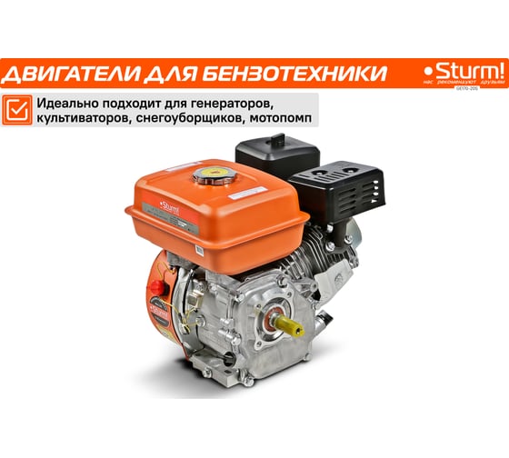 Двигатель для бензо-техники Sturm GE170-20S