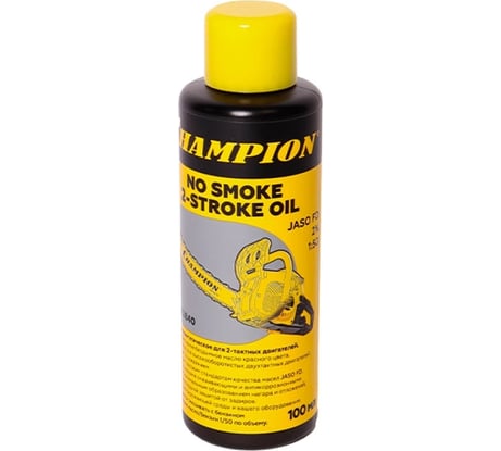 Масло для 2-тактных двигателей полусинтетическое JASO FD 0.1 л Champion 952840