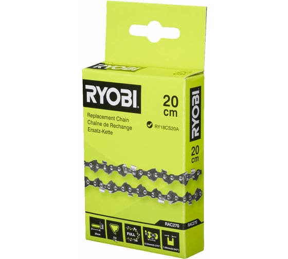 Цепь пильная 20 см RAC270 Ryobi 5132005416
