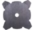 Нож для травы 4 зубца Grass 255-4Т (1") Husqvarna 5784437-01 2