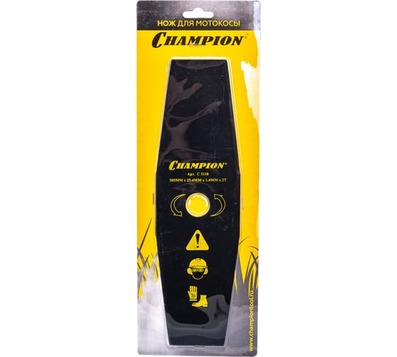 Нож для жесткой травы (305 мм) для триммеров 235R CHAMPION C5118/C772