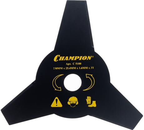 Нож тип А (230 мм для жесткой травы) CHAMPION C5100/C750