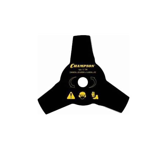 Нож тип В (250 мм) для жесткой травы CHAMPION C5104/C754 1