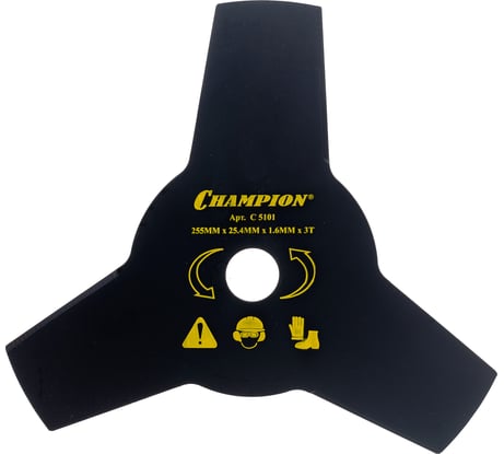 Нож тип А (255 мм) для жесткой травы CHAMPION C5101/C751
