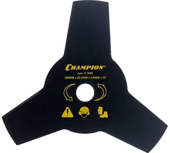 Нож тип А (255 мм) для жесткой травы CHAMPION C5101/C751 1