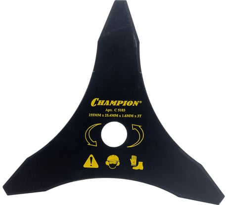Нож тип В (255 мм) для жесткой травы CHAMPION C5103/C753