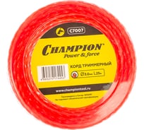 Корд триммерный Twisted Square (3.0 мм; 25 м; витой квадрат) CHAMPION C7007 15082982