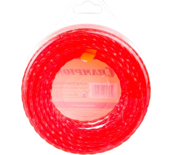 Корд триммерный Twisted Square (3.0 мм; 25 м; витой квадрат) CHAMPION C7007