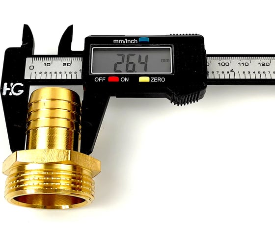 Наконечник 1 1/4"НР х 25 мм, 2 шт HG 1647706