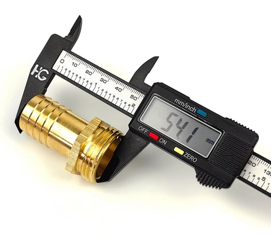 Наконечник 1"НР х 25 мм (узкий), 2 шт HG 4960264