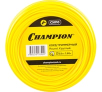 Корд триммерный Round (2.0 мм; 60 м; круглый) CHAMPION C5010