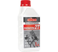 Масло полусинтетическое Premium 2Т для двухтактных двигателей API TC, SAE M/F3 (1.0 л) AIKEN 680101004