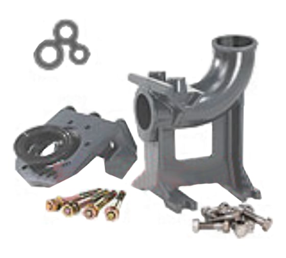 Автоматическая трубная муфта (Rp 1 1/2") GRUNDFOS 96076063 1