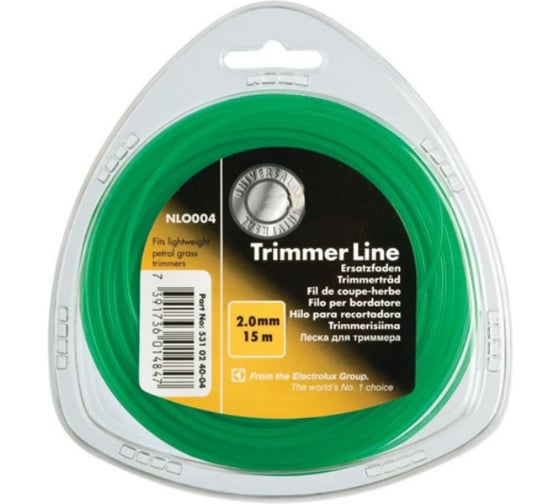 Корд триммерный Nylon Line (2.0 мм; 15 м; круглый) Husqvarna 5310240-04