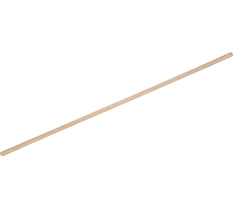 Черенок березовый для щеток, грабель, метел (1300 мм; 25 мм) высший сорт РОС 76907