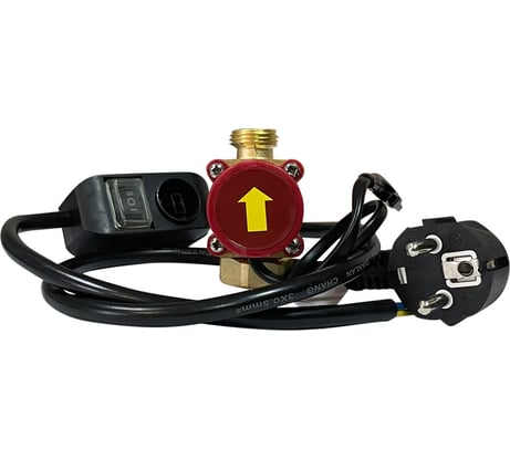 Реле протока G 1/2"х3/4" (накидная гайка) с переключателем LadAna 150605008