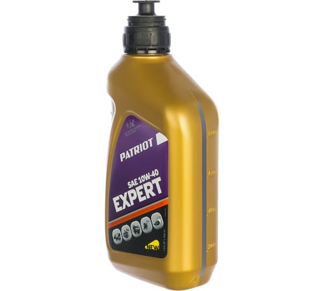 Масло всесезонное EXPERT HIGH - TECH SAE 10W40 (0.946 л) для 4-х тактных двигателей PATRIOT 850030649