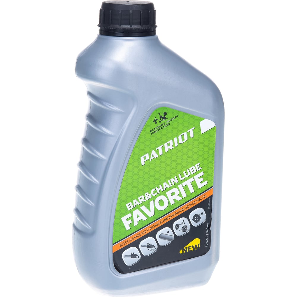 Масло цепное FAVORITE BAR&CHAIN LUBE (0.946 л) PATRIOT 850030601 ...
