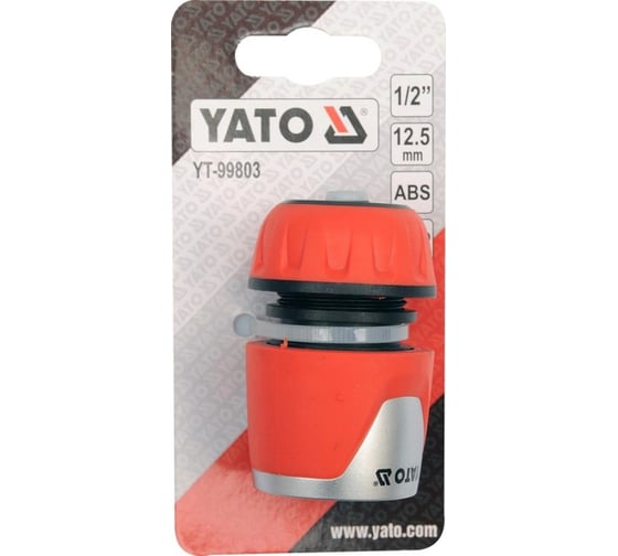 Соединитель с автостопом 1/2" YATO YT-99803