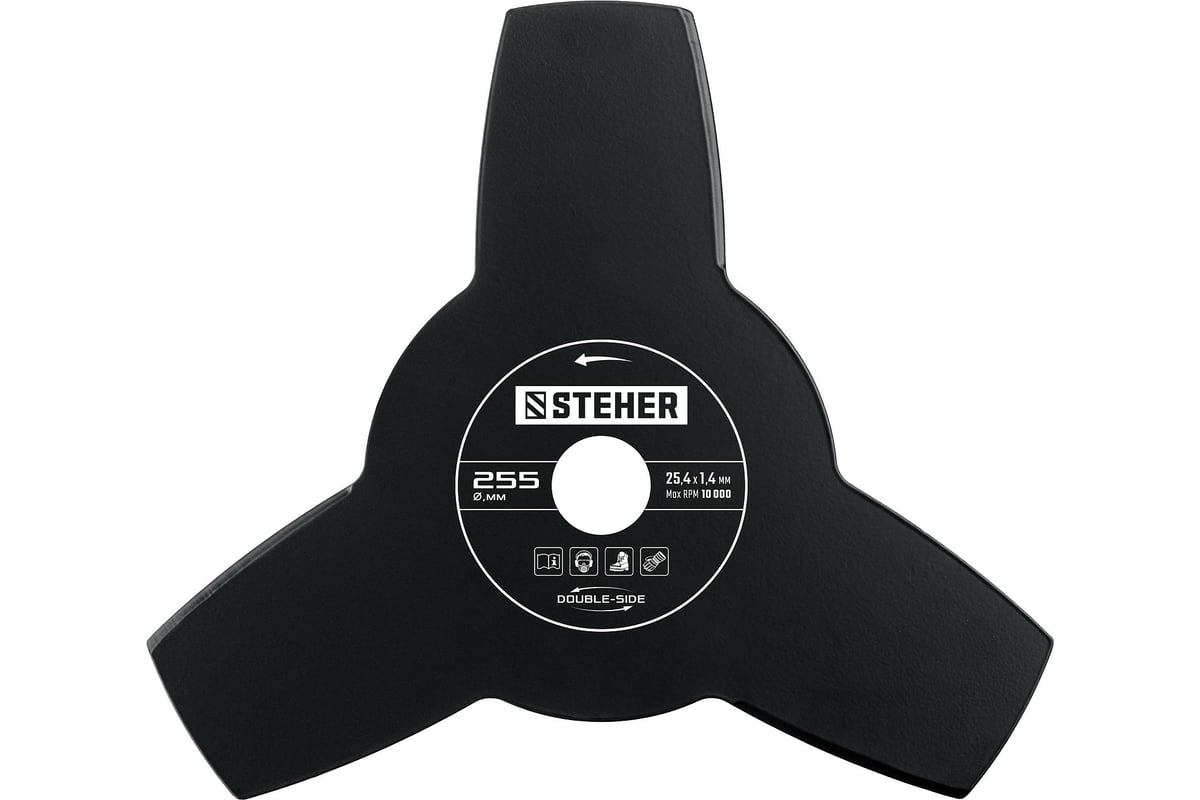 Нож для триммера STEHER TB-3 255 мм, 3T 75130 - выгодная цена, отзывы ...