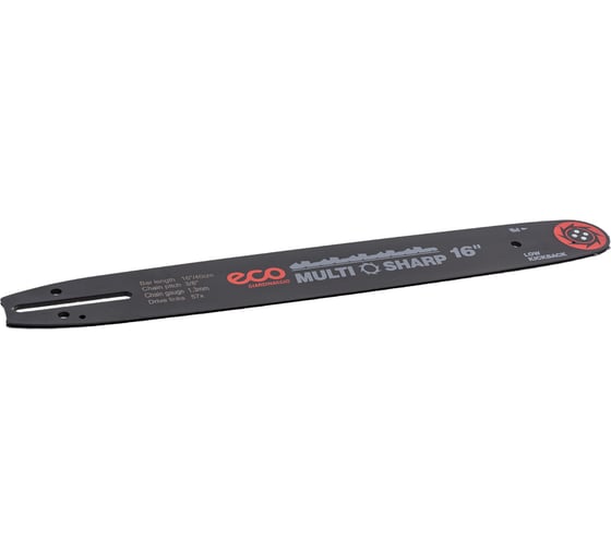 Шина Multi Sharp 40 см, 16", 3/8", LP, 1.3 мм, 9 зубьев ECO CSP-034