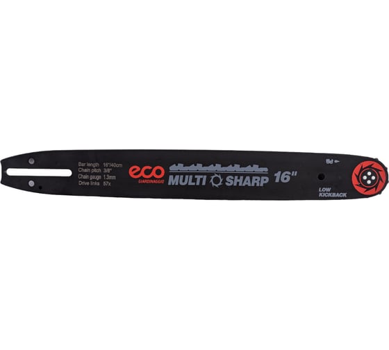 Шина Multi Sharp 40 см, 16", 3/8", LP, 1.3 мм, 9 зубьев ECO CSP-034