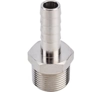 Штуцер латунный наружная резьба 3/4", 13.3 мм DOUBLE-LIN LL6046 (3/4" 13,3)