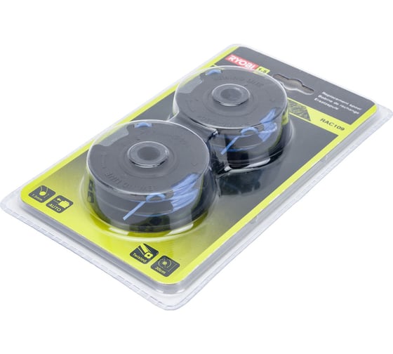 Шпуля с леской 2 шт. (1.5 мм) для триммеров RLT5030S Ryobi 2002645(RAC109) 5132002645