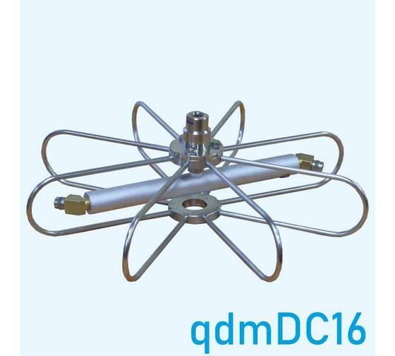Насадка нерегулируемая QDM 275 бар, 40 л/мин, 16", нержавеющая сталь для очистки трубопроводов C-TECH qdmDC16