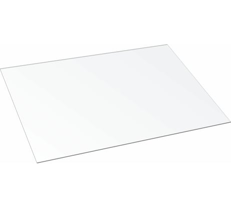 Монолитный поликарбонат 4 мм, 1025x750 мм, прозрачный 2uv Novattro 4604638005404