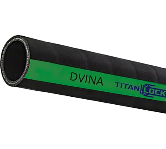 Рукав для воды напорно-всасывающий DVINA (5 м, 10 бар, внутренний диаметр 50 мм) TITAN LOCK TL050DV_5 1
