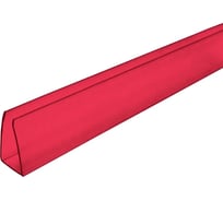 Профиль торцевой up 6x1050 мм, гранат, 4 шт Novattro 4604638005695