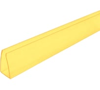 Профиль торцевой up 6x1050 мм, желтый, 4 шт Novattro 4604638005718