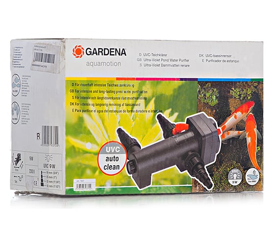Очиститель для пруда с ультрафиолетом Gardena 9 W  07937-20.000.00